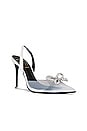 view 2 of 5 MONROE ヒールサンダル in White Patent & Pvc