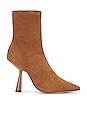 view 1 of 5 Jelena Heel Boot in Toffee Stretch Suede