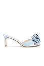 view 1 of 5 Josey 65 Sandal in Blue Fog Satin