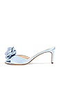 view 5 of 5 Josey 65 Sandal in Blue Fog Satin