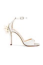 view 1 of 5 Josey 100 Sandal in White Satin