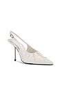 view 2 of 5 Piazza Slingback 100 Pump in Coconut Patent Leather