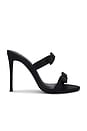 view 1 of 5 Chic 100 Mule in Black Satin