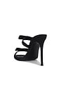 view 3 of 5 Chic 100 Mule in Black Satin