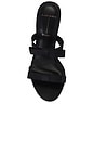 view 4 of 5 Chic 100 Mule in Black Satin