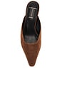 view 4 of 5 Logan 50 Mule in Brown Suede