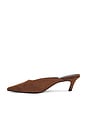 view 5 of 5 Logan 50 Mule in Brown Suede