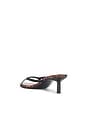 view 3 of 5 EMILIA 50 ミュール in Tortoise Patent Leather