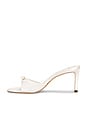 view 5 of 5 Albie Sandal in Coconut Satin
