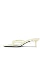 view 5 of 5 Emilia 50 Kitten Heel in Butter Patent Yellow