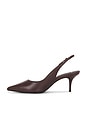 view 5 of 5 Branca 65 Pump in Chocolate