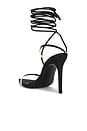 view 3 of 5 Lauren 100 Sandal in Black & Champagne