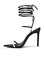 view 5 of 5 Lauren 100 Sandal in Black & Champagne