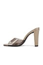 view 5 of 5 Lila 95 Mule in Taupe Gray Patent Leather
