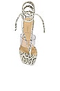 view 4 of 5 SANDALES MELANIE in Coconut Python