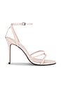 view 1 of 5 Miley 100 Sandal in Powder Pink Patent Leather