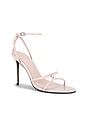 view 2 of 5 Miley 100 Sandal in Powder Pink Patent Leather