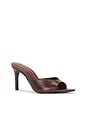 view 2 of 5 Brea 80 Mule in Cinnamon Vitello Leather