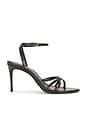 view 1 of 5 Olie 80 Sandal in Black Leather