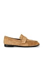 view 1 of 5 Arrow Loafer in Latte Suede