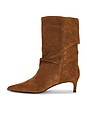 view 5 of 5 BOTTINES MARTY 50 in Tobacco Suede