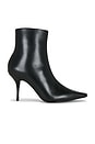 view 1 of 5 BOTTINES LAINEY 80 in Black Leather