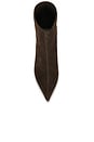 view 5 of 5 САПОГИ TRINA 50 in Dark Brown Suede