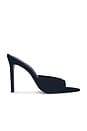 view 1 of 5 Brea Mule in Midnight Blue Suede