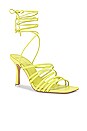 view 2 of 5 Lana Heel in Chartreuse