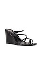 view 2 of 5 Phoebe Wedge Sandal in Black