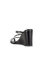 view 3 of 5 Phoebe Wedge Sandal in Black
