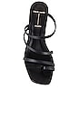 view 4 of 5 Phoebe Wedge Sandal in Black