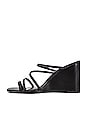 view 5 of 5 Phoebe Wedge Sandal in Black