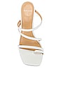 view 4 of 5 Cindy Sandal in White Leather