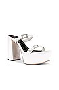 view 2 of 5 Elsie Platform Sandal in White