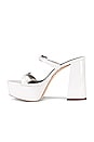 view 5 of 5 Elsie Platform Sandal in White