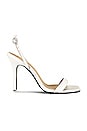 view 1 of 5 Carla Strappy Heeled Sandal in White
