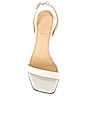 view 4 of 5 Carla Strappy Heeled Sandal in White