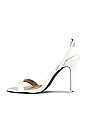 view 5 of 5 Carla Strappy Heeled Sandal in White
