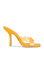 view 1 of 5 Charlie Heeled Mule in Bright Marigold