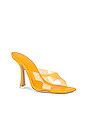view 2 of 5 Charlie Heeled Mule in Bright Marigold
