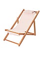 view 1 of 2 Mini Sling Chair in Laurens Pink Stripe