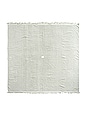 view 1 of 4 Beach Blanket in Laurens Sage Stripe