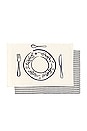view 1 of 4 САЛФЕТКА PLACEMAT in Laurens Navy Stripe