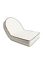 view 2 of 4 Reclining Pillow Lounger in Antique White