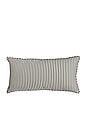 view 1 of 2 Rectangle Throw Pillow in Laurens Navy Stripe