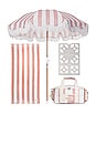 view 1 of 8 x REVOLVE Holiday Beach Set in Pink Crew Stripe