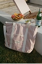 view 5 of 6 Cooler Tote Bag in Laurens Pink Stripe