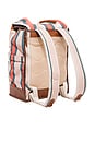 view 2 of 6 Backpack Cooler in Bistro Dusty Pink Stripe