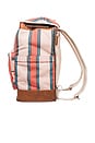 view 3 of 6 Backpack Cooler in Bistro Dusty Pink Stripe